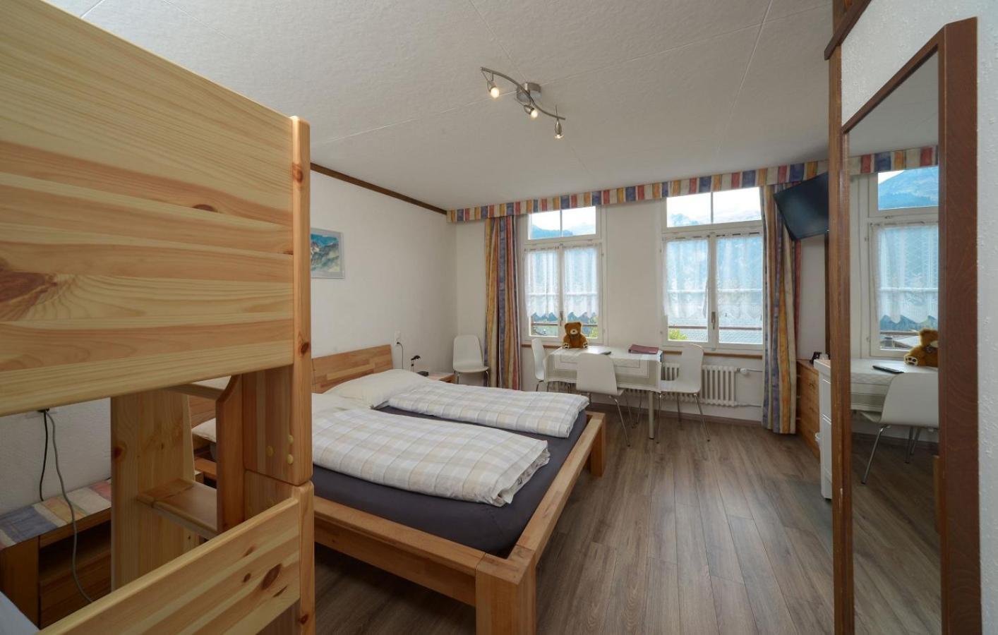Swiss Lodge Hotel Bernerhof Wengen Dış mekan fotoğraf