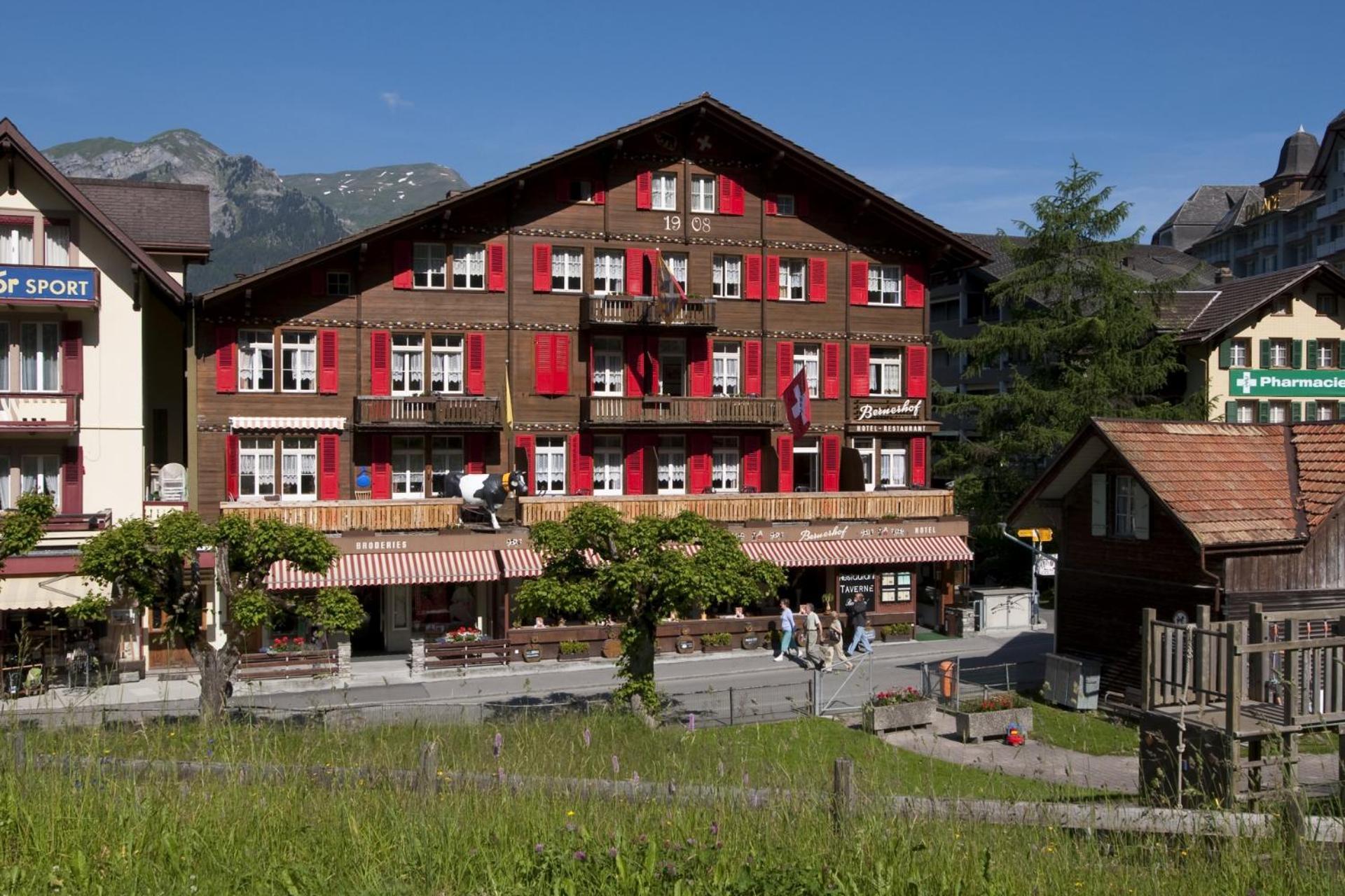 Swiss Lodge Hotel Bernerhof Wengen Dış mekan fotoğraf