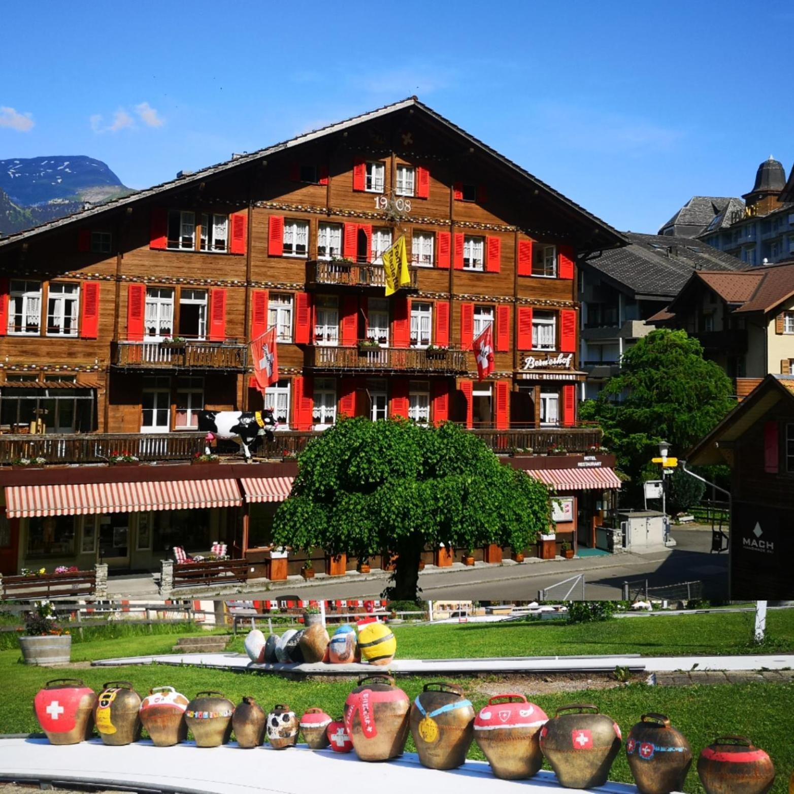 Swiss Lodge Hotel Bernerhof Wengen Dış mekan fotoğraf