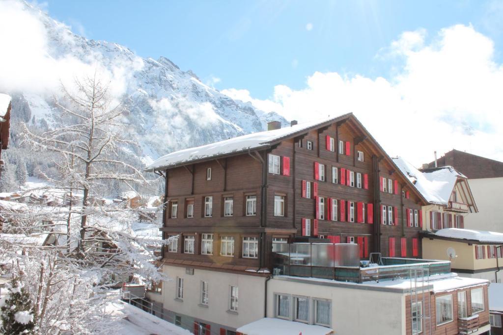 Swiss Lodge Hotel Bernerhof Wengen Dış mekan fotoğraf
